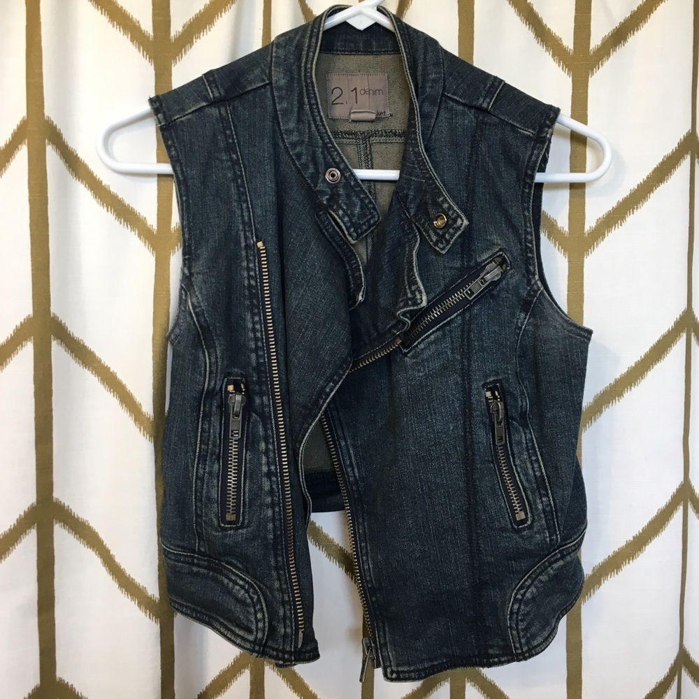 Jean Jacket vest - denim